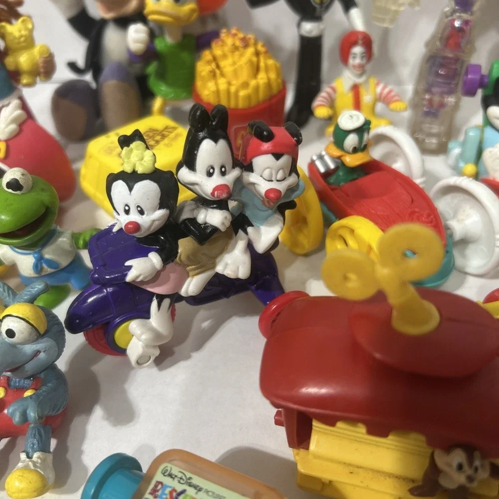 Vintage 80s 90s McDonald's Happy Meal Toy Lot Disney Animaniacs CPK Bobby